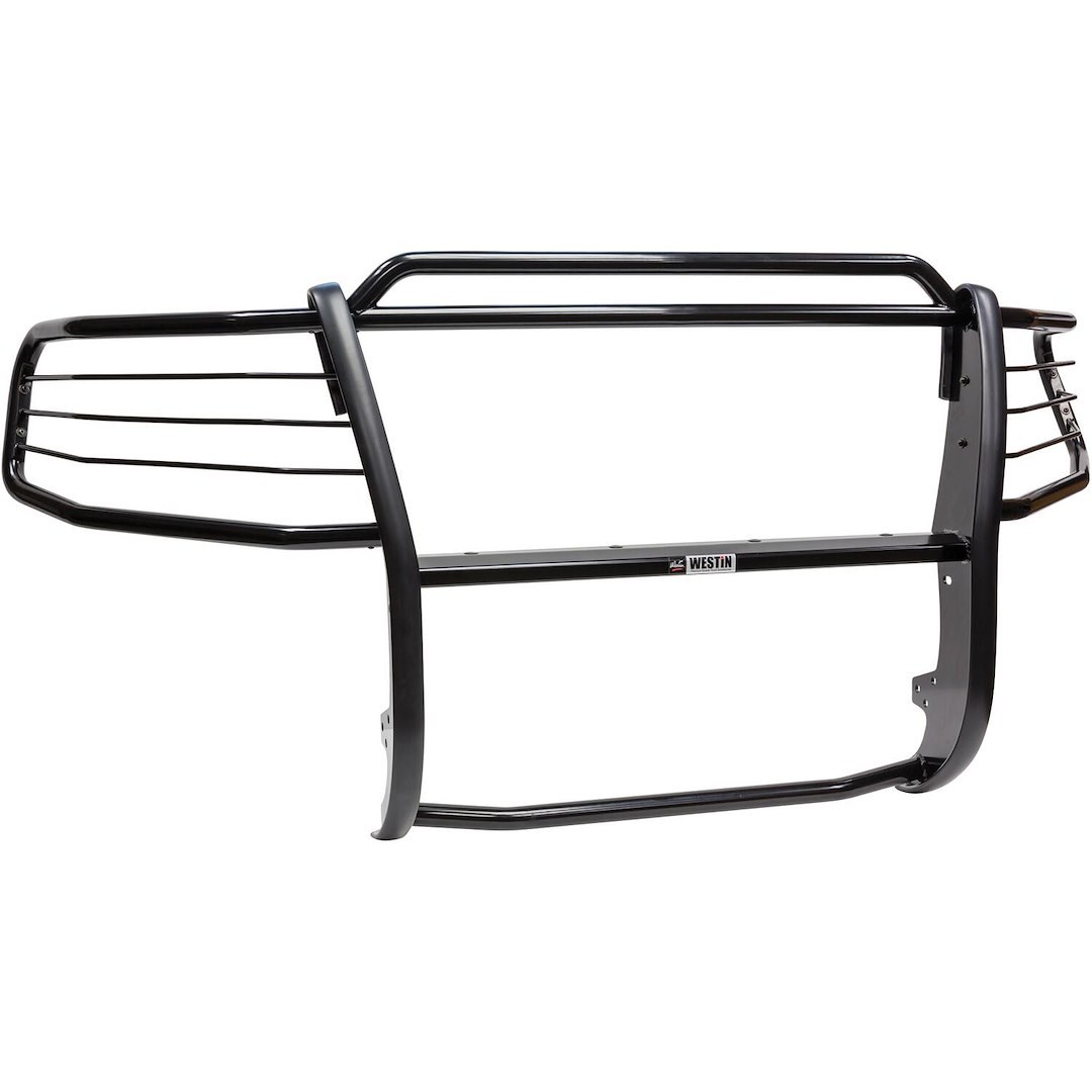 Westin Grille Guard, Sportsman, Powder Coated, Black, Steel, 1-1/2 Inch Diameter, With Brush Guard, Without Skid Plate – 40-3805