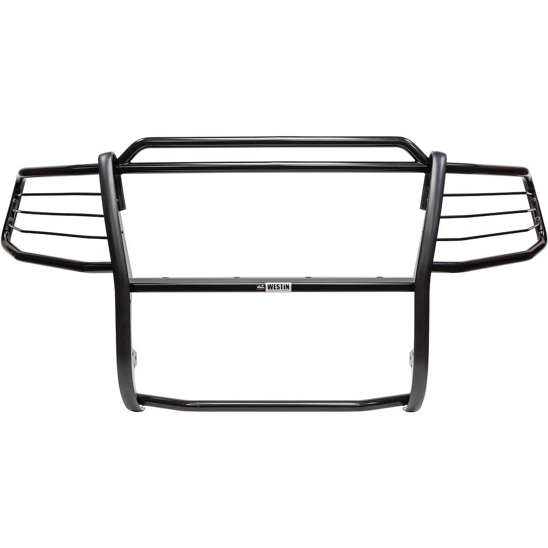 Westin Grille Guard, Sportsman, Powder Coated, Black, Steel, 1-1/2 Inch Diameter, With Brush Guard, Without Skid Plate – 40-3805