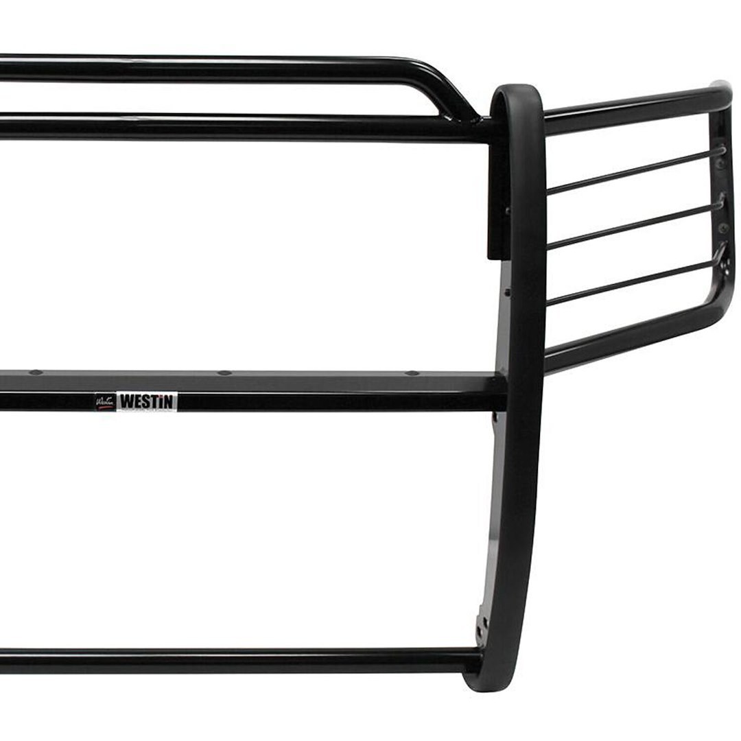 Westin Grille Guard, Sportsman, 1-Piece, Powder Coated, Black, Steel, 1-1/2 Inch Diameter, With Brush Guard, Without Skid Plate – 40-3825