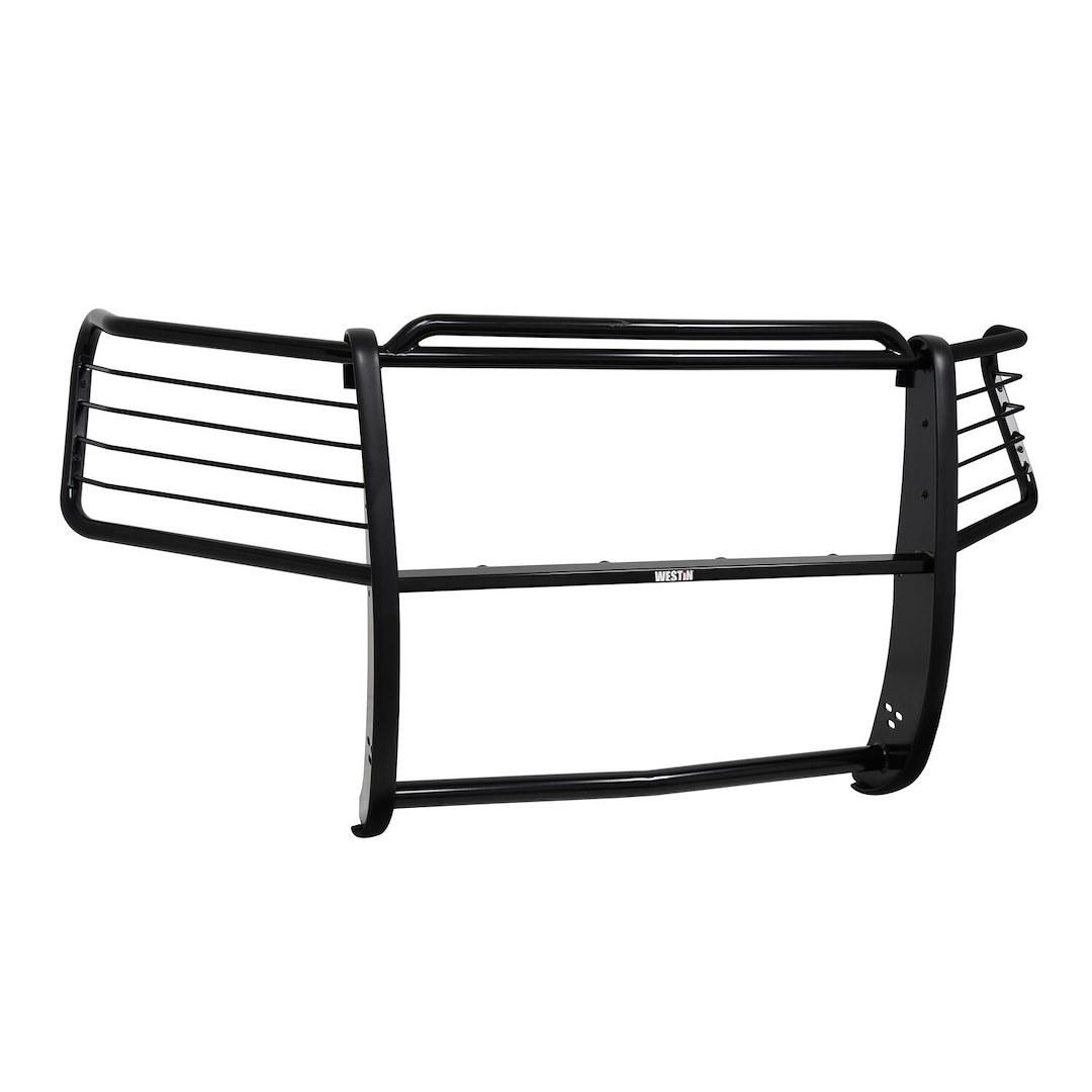 Westin Grille Guard, Sportsman, 1-Piece, Powder Coated, Black, Steel, 1-1/2 Inch Diameter, With Brush Guard, Without Skid Plate – 40-3955