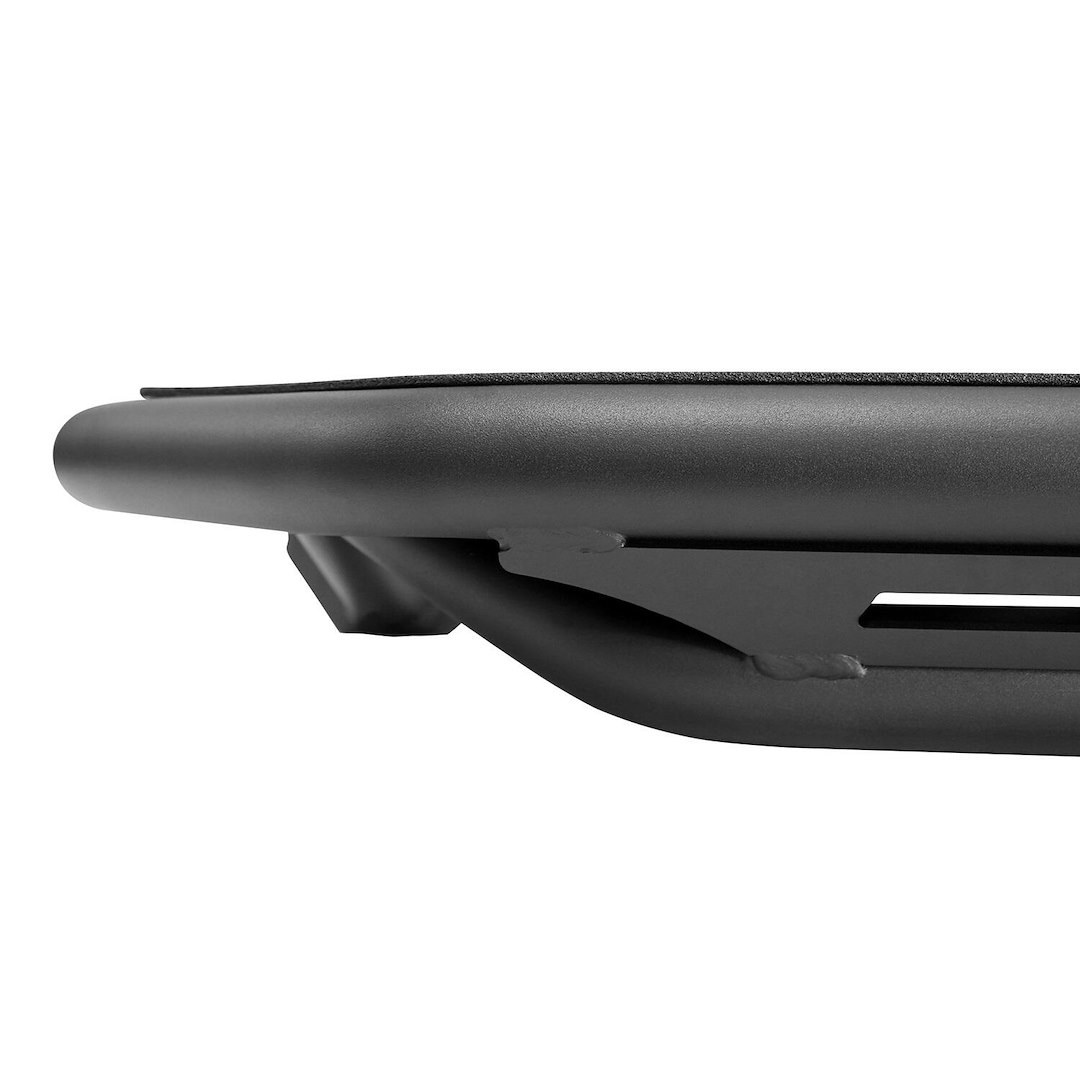 Westin Rocker Panel Guard, Snyper Rock Rails, Flat Rock Rail with 2 Inch Diameter Tube, Textured Black Steel, Full Length Step Area – 42-6025