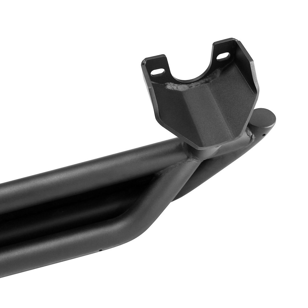 Westin Rocker Panel Guard, Snyper Rock Rails, Flat Rock Rail with 2 Inch Diameter Tube, Textured Black Steel, Full Length Step Area – 42-6025
