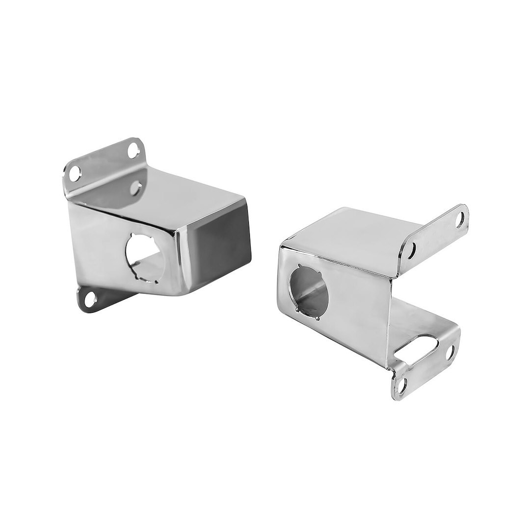 Westin Parking Aid Sensor Relocation Bracket, Relocates OE Sensor to Westin Grille Guard Upright, Polished Stainless Steel, Set of 2 – 45-0000S