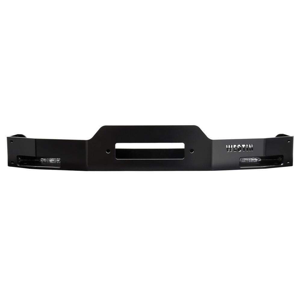 Westin Winch Mount, Max Winch Mounting System, Will Accommodate Most Major Brand Winches, Fixed Mount, Powder Coated, Black, Steel – 46-24025