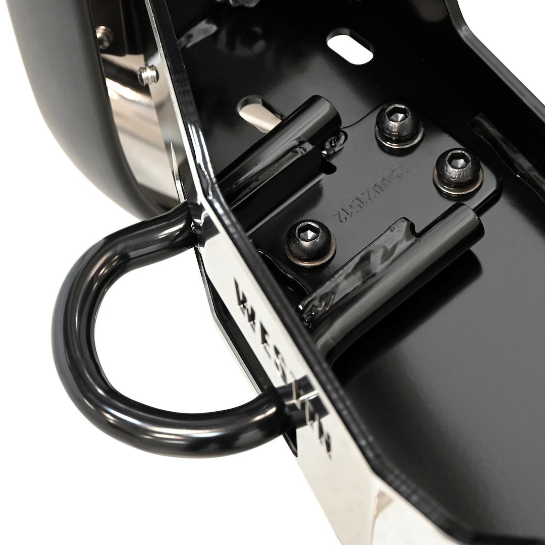 Westin Tow Hook, T-Max ®, Functional, Universal, Powder Coated, Black, Steel, Single – 46-3005
