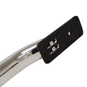 Westin Bed Side Rail, Platinum, Universal 64 Inch Length/ 60 Inch Mount Hole to Mount Hole, Stake Pocket Mount, Stainless Steel – 50-2030