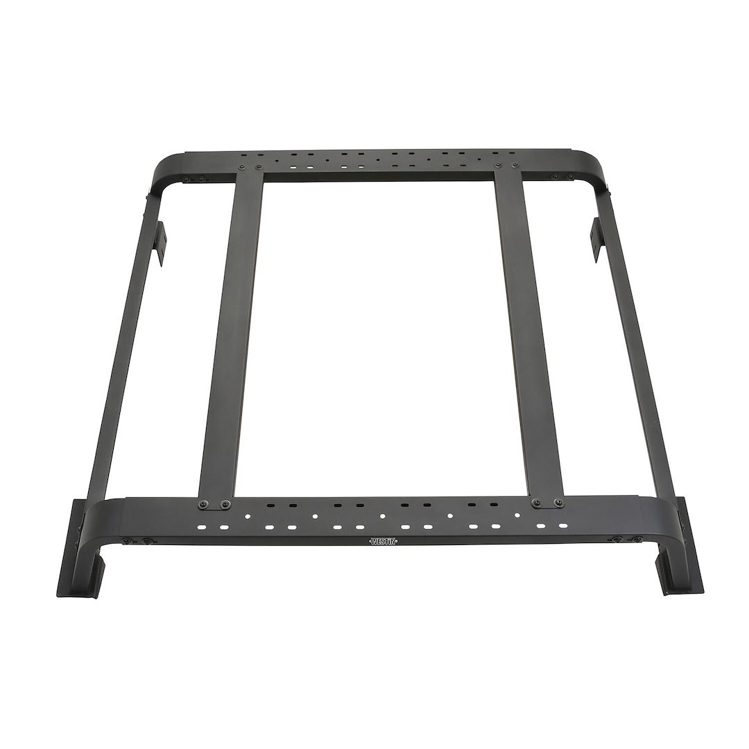 Westin Bed Cargo Rack, Overland, Bolt on, Black, Steel, Without Tool Box Mounting Kit, With Hardware – 51-10005