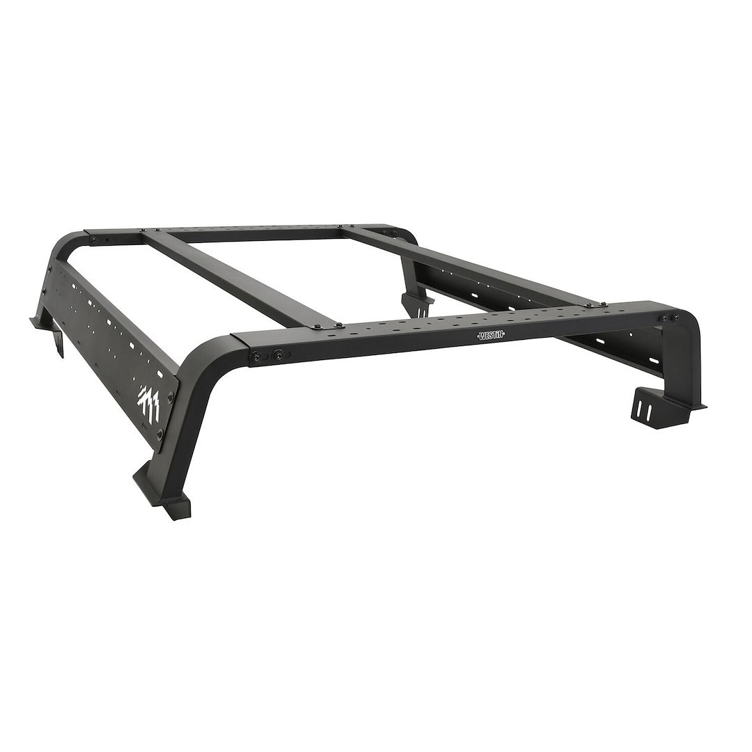 Westin Bed Cargo Rack, Overland, Bolt on, Black, Steel, Without Tool Box Mounting Kit, With Hardware – 51-10025
