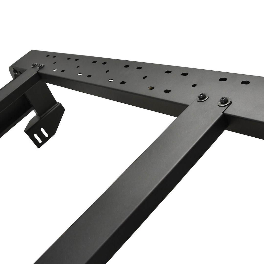 Westin Bed Cargo Rack, Overland, Bolt on, Black, Steel, Without Tool Box Mounting Kit, With Hardware – 51-10025