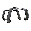 Westin Bed Cargo Rack Mounting Kit, Overland, Use with Westin Bed Cargo Rack, Black, Steel, Bolt-On Mount, Set of 4, With Hardware – 51-20015