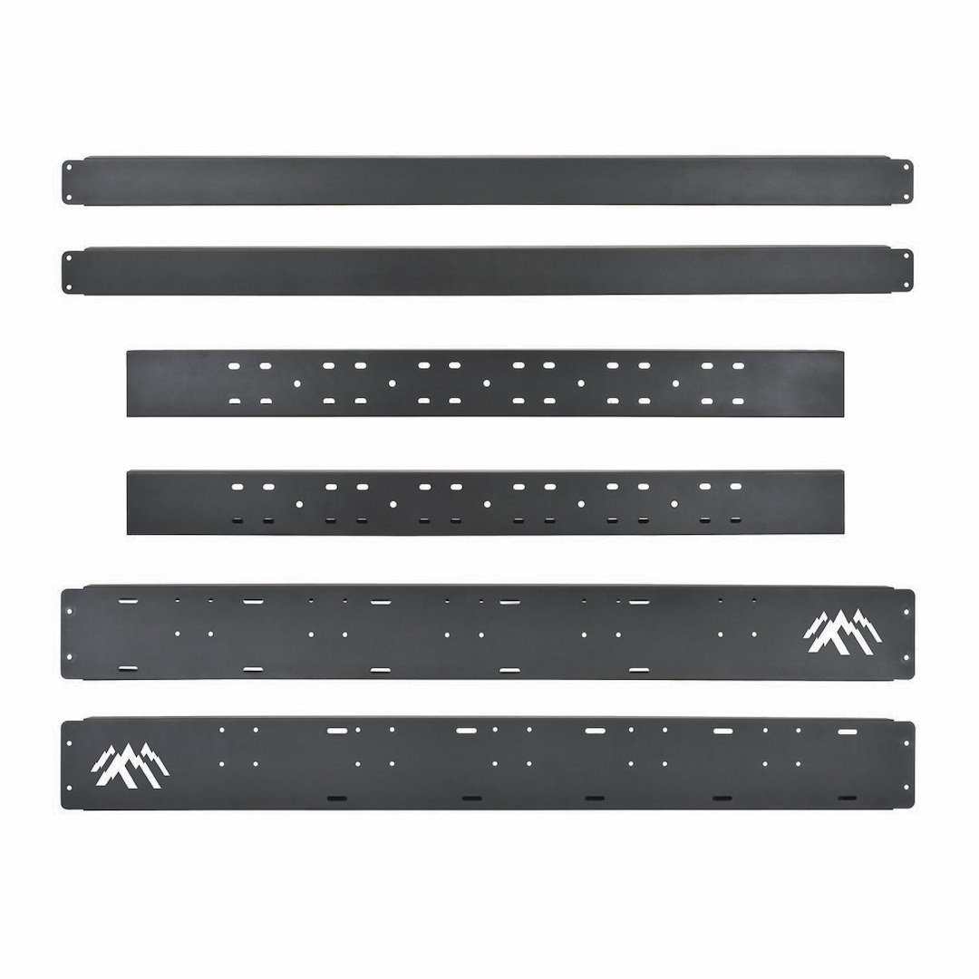 Westin Bed Cargo Rack Cross Bar, Overland, For Use with Westin Overland Bed Cargo Racks, 57 Inch Length, Black, Steel, Bolt-On Mount – 51-30015