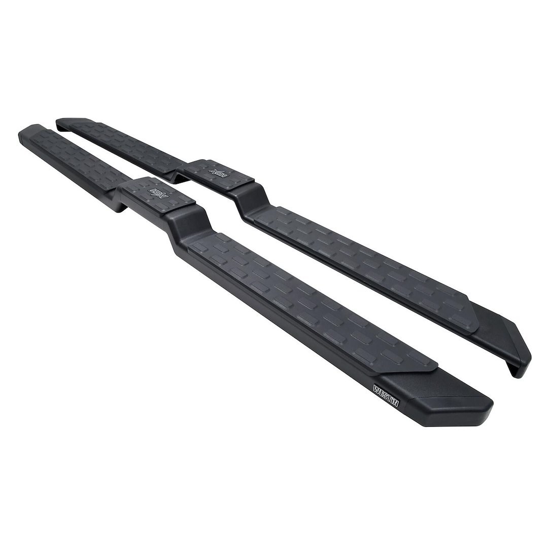 Westin Running Board, Hdx, Powder Coated, Textured Black, Aluminum, Unlighted, Rocker Panel Mount, With Mounting Hardware and Brackets – 55-32375