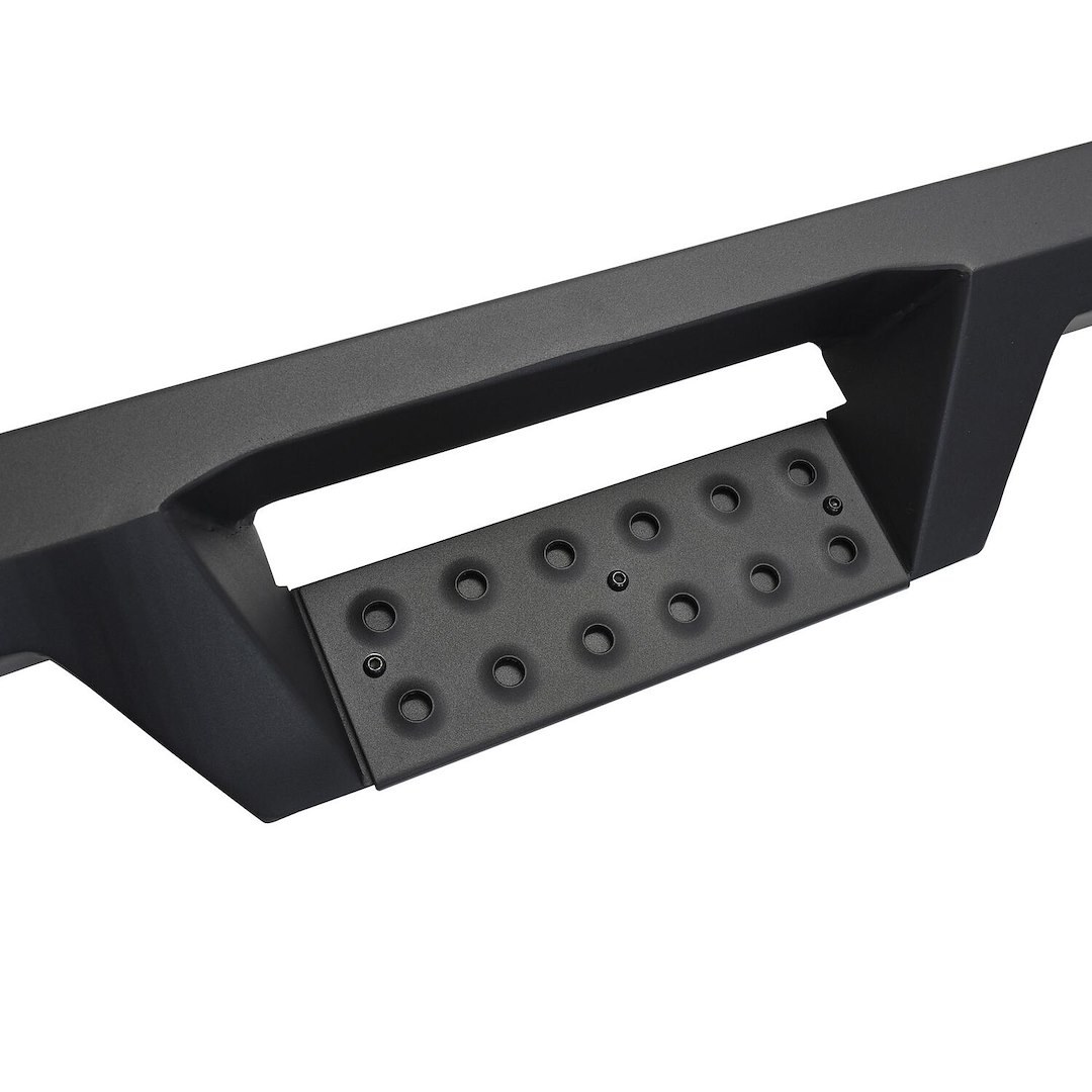 Westin Nerf Bar, Hdx, With Drop Down Steps, Hexagonal Straight, Textured Powder Coated, Black, Steel, Rocker Panel Mount, With Mounting Kit – 56-14215