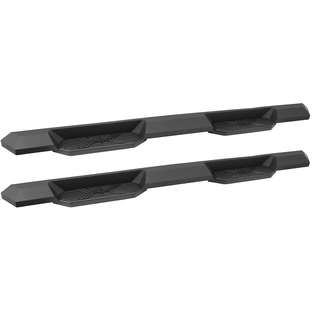 Westin Nerf Bar, Hdx Xtreme, With Step Pads, 3 Inch Square Straight, Textured Powder Coat, Black, Steel, With Welded End Caps – 56-23255