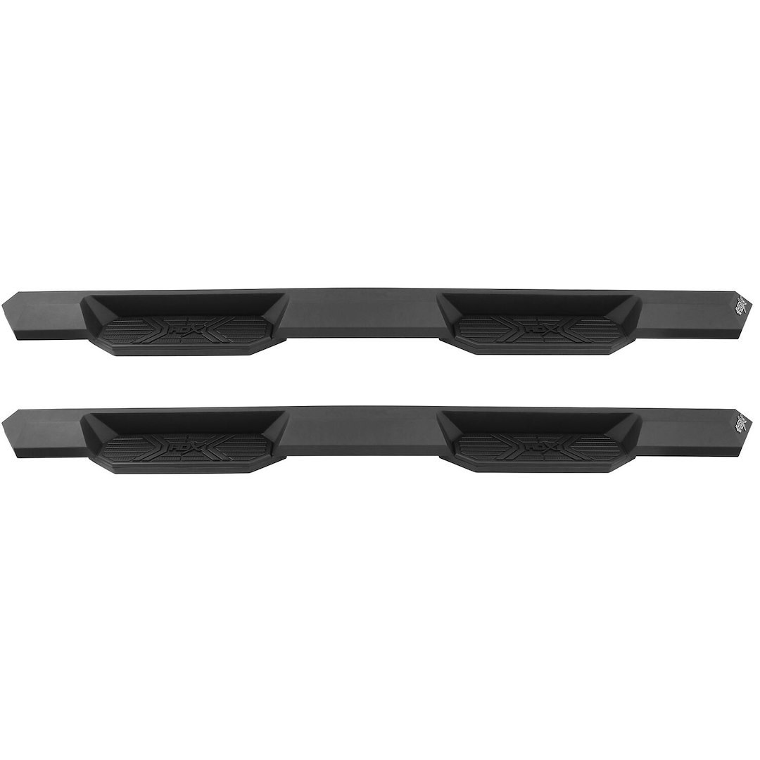 Westin Nerf Bar, Hdx Xtreme, With Step Pads, 3 Inch Square Straight, Textured Powder Coat, Black, Steel, With Welded End Caps – 56-23255