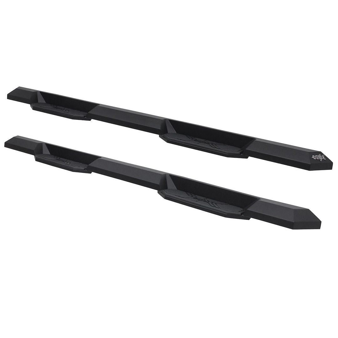 Westin Nerf Bar, Hdx Xtreme, With Step Pads, 3 Inch Square Straight, Textured Powder Coat, Black, Steel, With Welded End Caps – 56-24085