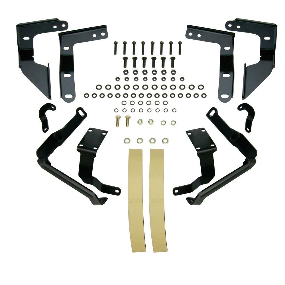Westin Grille Guard, Hdx Heavy Duty, 1-Piece, Powder Coated, Black, Steel, 2 Inch Diameter, With Brush Guard, Without Skid Plate – 57-1955