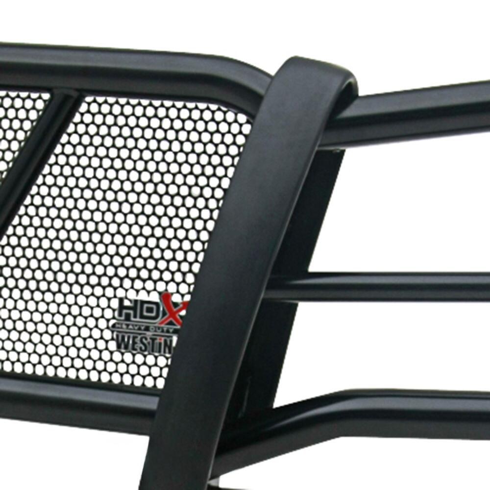 Westin Grille Guard, Hdx Heavy Duty, 1-Piece, Powder Coated, Black, Steel, 2 Inch Diameter, With Brush Guard, Without Skid Plate – 57-2235