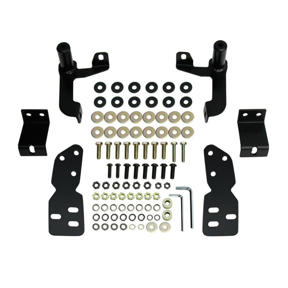 Westin Grille Guard, Hdx Heavy Duty, 1-Piece, Powder Coated, Black, Steel, 2 Inch Diameter, With Brush Guard, Without Skid Plate – 57-2275