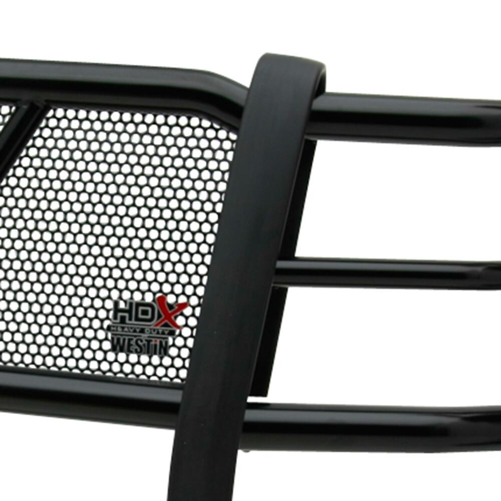 Westin Grille Guard, Hdx Heavy Duty, 1-Piece, Powder Coated, Black, Steel, 2 Inch Diameter, With Brush Guard, Without Skid Plate – 57-2275