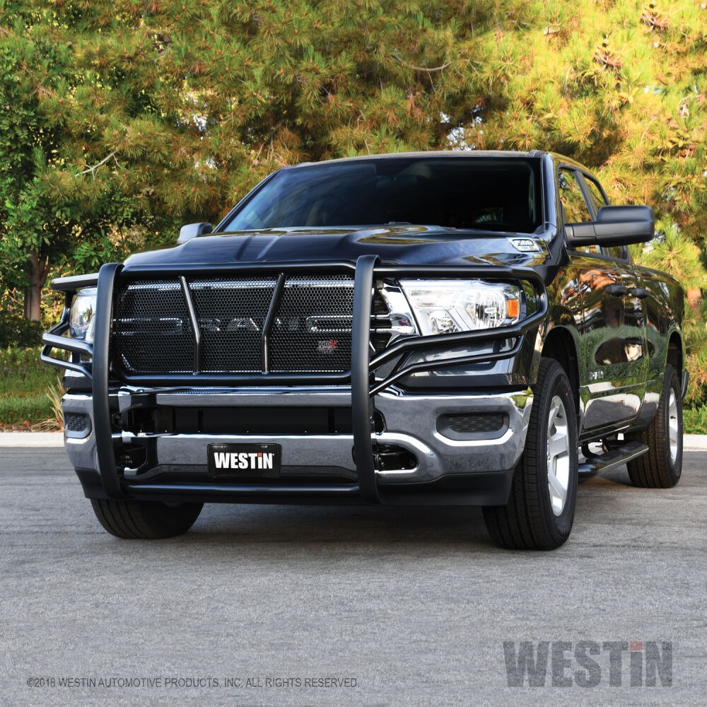 Westin Grille Guard, Hdx, 3-Piece Modular, Polished, Stainless Steel, 2 Inch Diameter, Without Skid Plate, With Mounting Hardware – 57-23540