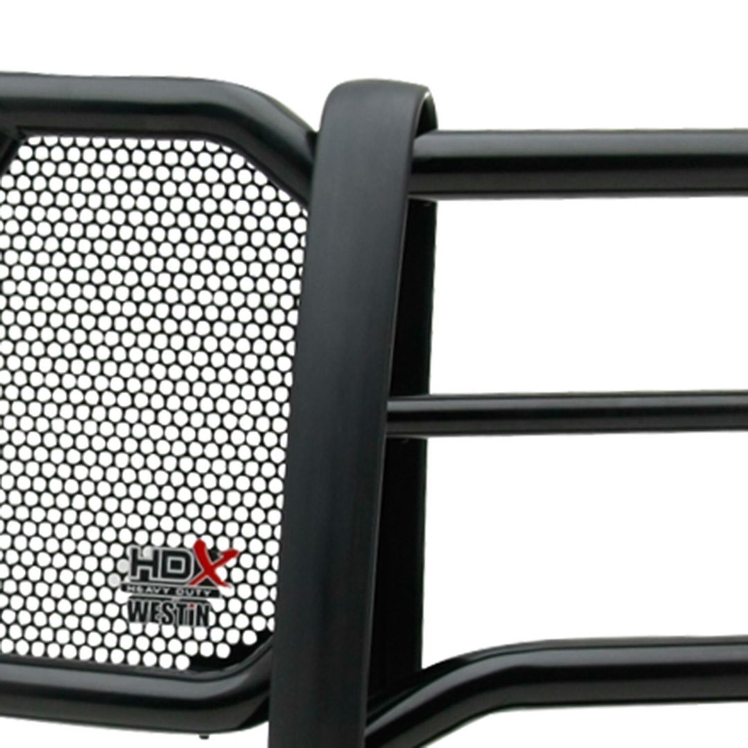 Westin Grille Guard, Hdx Heavy Duty, 1-Piece, Powder Coated, Black, Steel, 2 Inch Diameter, With Brush Guard, Without Skid Plate – 57-2375