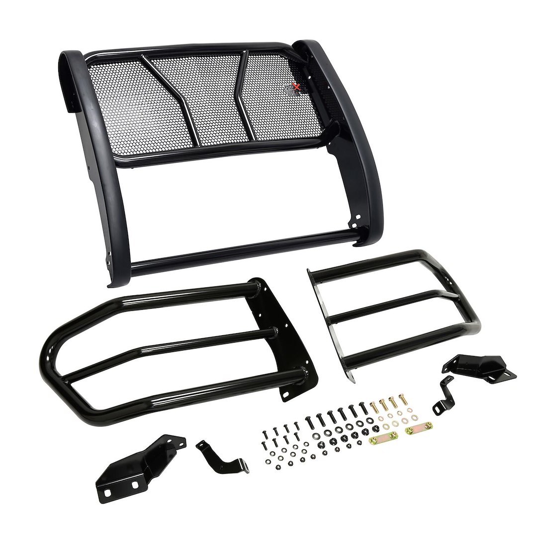 Westin Grille Guard, Hdx, 3-Piece Modular, Powder Coated, Black, Steel – 57-24065