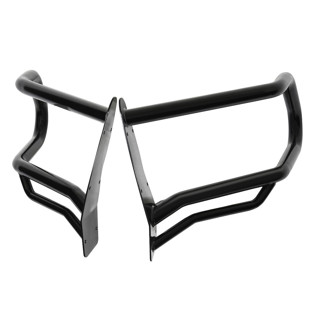 Westin Grille Guard, Hdx, 3-Piece Modular, Powder Coated, Black, Steel, 2 Inch Diameter, Without Skid Plate, With Full Punch Plate – 57-24075