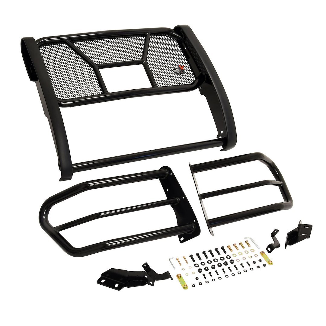 Westin Grille Guard, Hdx, 3-Piece Modular, Powder Coated, Black, Steel – 57-24085