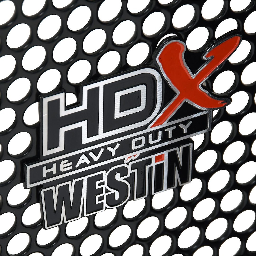 Westin Grille Guard, Hdx, 3-Piece Modular, Powder Coated, Black, Steel – 57-24085