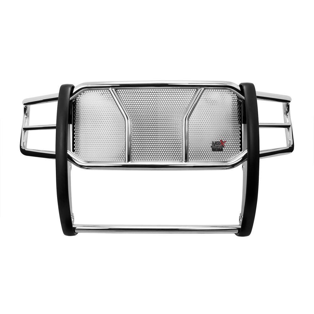 Westin Grille Guard, Hdx Heavy Duty, 1-Piece, Polished, Stainless Steel, 2 Inch Diameter, With Brush Guard, Without Skid Plate – 57-2500