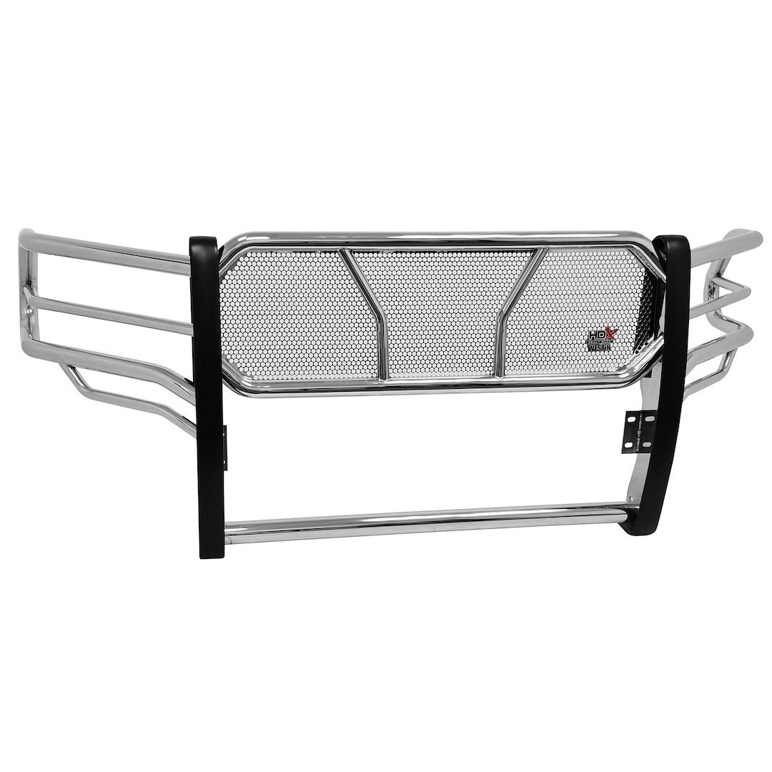 Westin Grille Guard, Hdx, 1-Piece, Polished, Stainless Steel, 2 Inch Diameter, With Brush Guard, Without Skid Plate – 57-3550