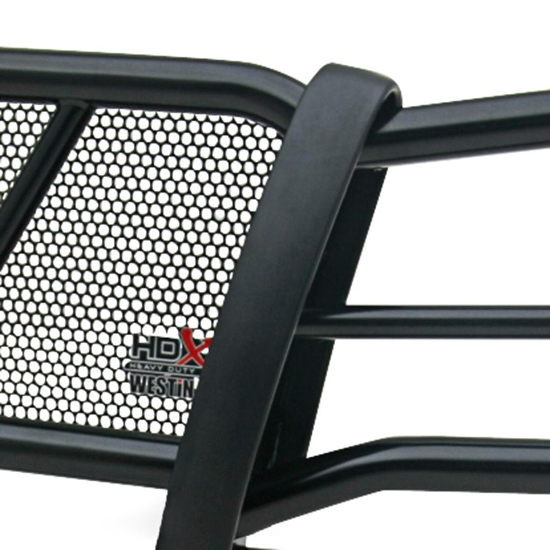 Westin Grille Guard, Hdx Heavy Duty, 1-Piece, Powder Coated, Black, Steel, 2 Inch Diameter, With Brush Guard, Without Skid Plate – 57-3695
