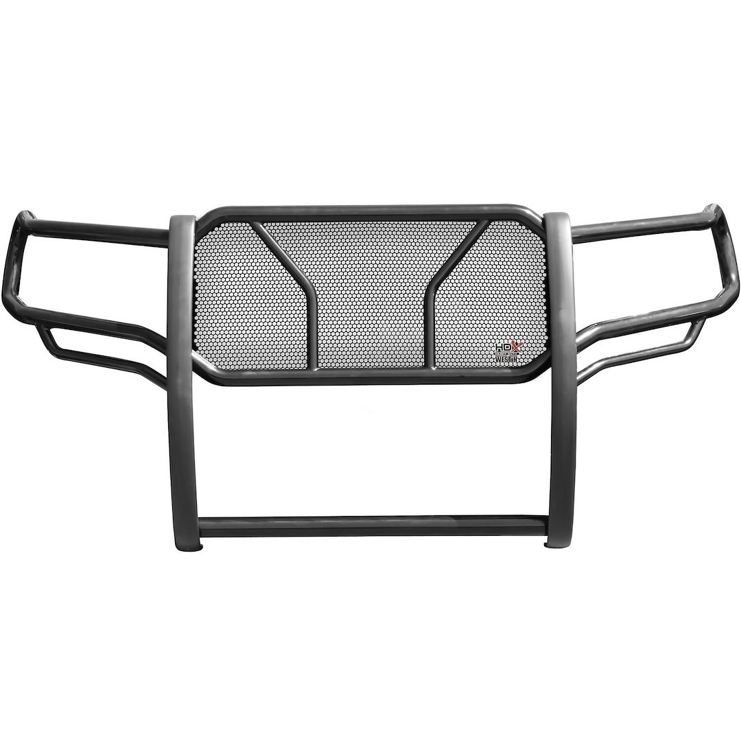 Westin Grille Guard, Hdx Heavy Duty, 1-Piece, Powder Coated, Black, Steel, 2 Inch Diameter, With Brush Guard, Without Skid Plate – 57-3705