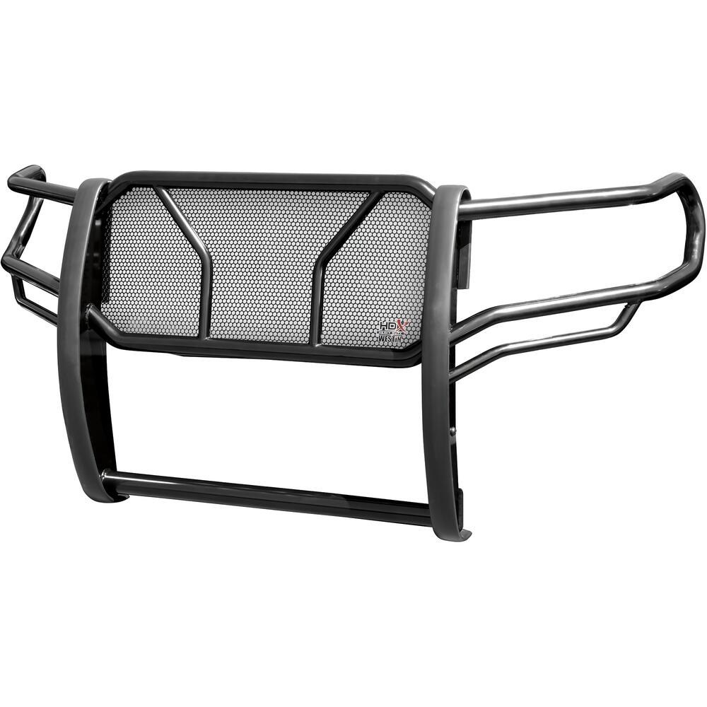 Westin Grille Guard, Hdx Heavy Duty, 1-Piece, Powder Coated, Black, Steel, 2 Inch Diameter, With Brush Guard, Without Skid Plate – 57-3705