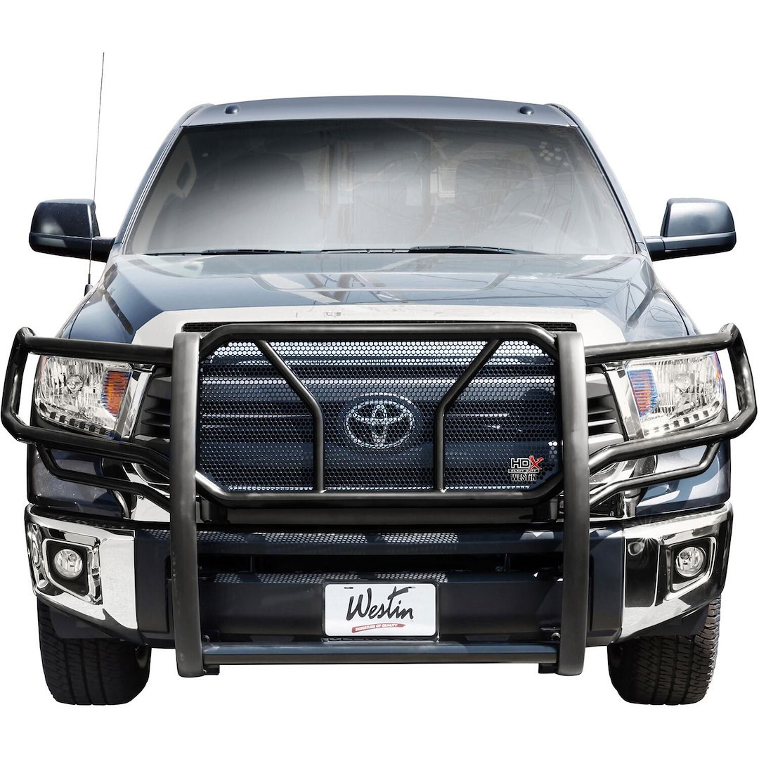 Westin Grille Guard, Hdx Heavy Duty, 1-Piece, Powder Coated, Black, Steel, 2 Inch Diameter, With Brush Guard, Without Skid Plate – 57-3705