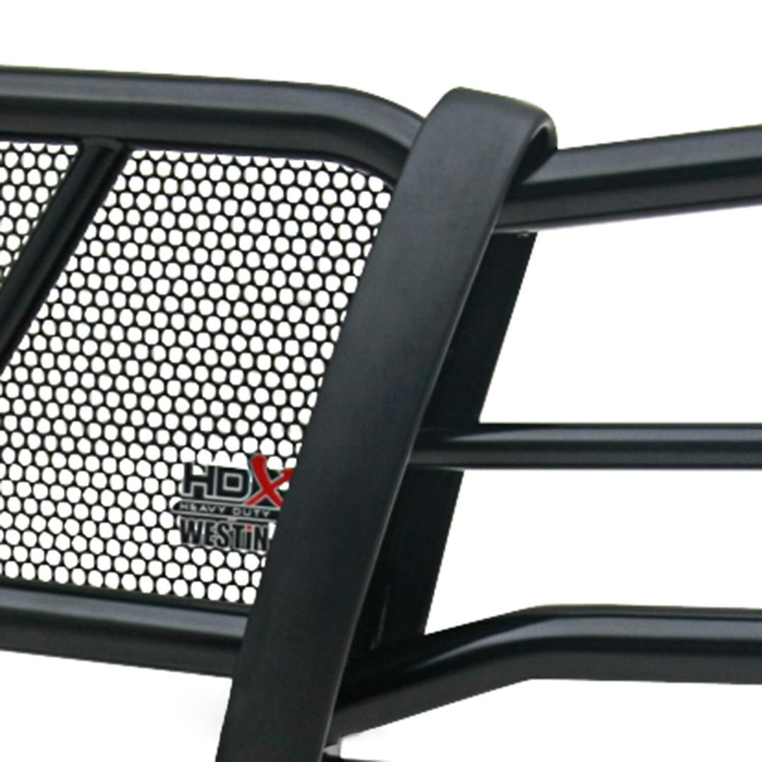 Westin Grille Guard, Hdx Heavy Duty, 1-Piece, Powder Coated, Black, Steel, 2 Inch Diameter, With Brush Guard, Without Skid Plate – 57-3795