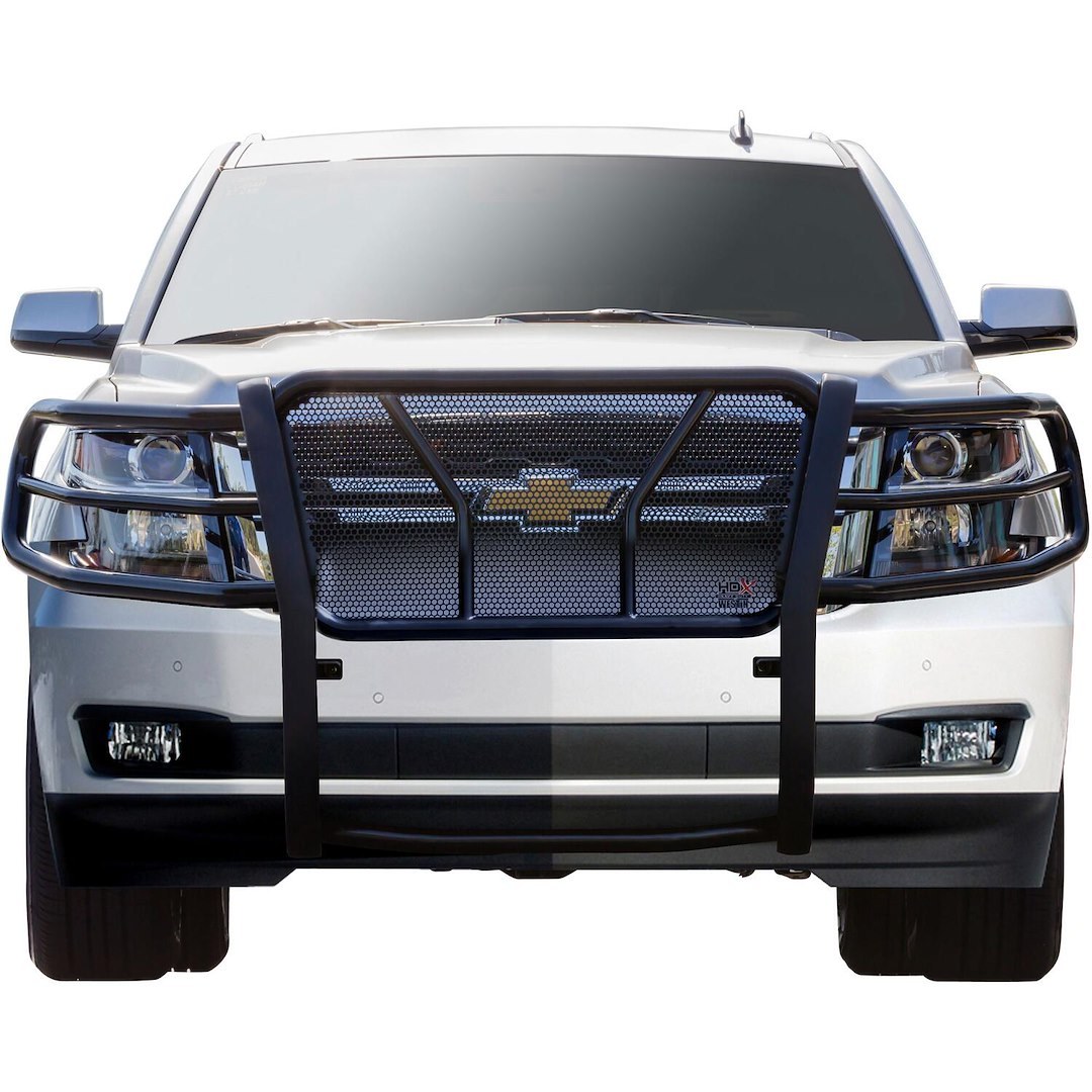Westin Grille Guard, Hdx Heavy Duty, 1-Piece, Powder Coated, Black, Steel, 2 Inch Diameter, With Brush Guard, Without Skid Plate – 57-3805