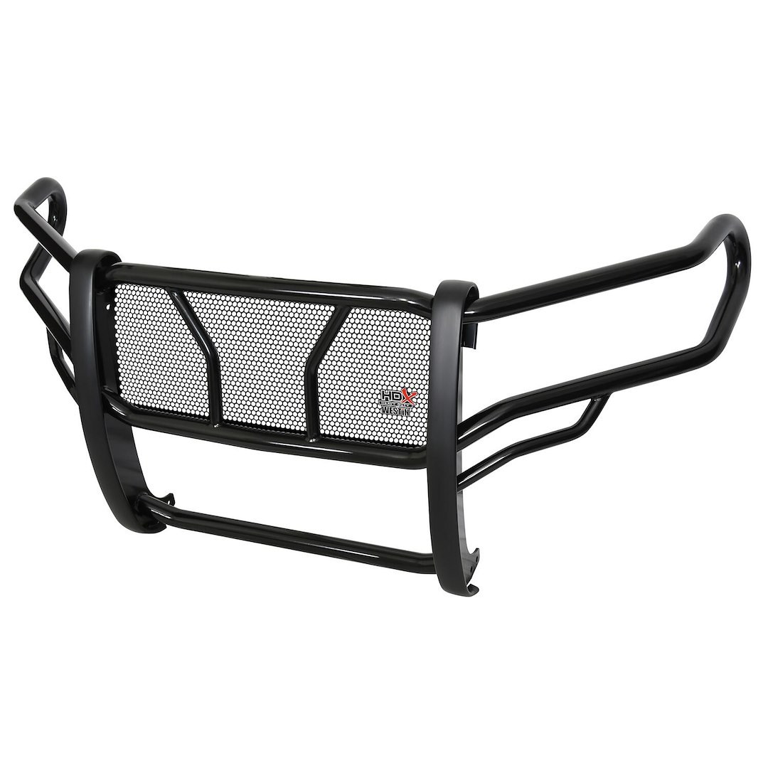 Westin Grille Guard, Hdx Heavy Duty, 1-Piece, Powder Coated, Black, Steel, 2 Inch Diameter, With Brush Guard, Without Skid Plate – 57-3825