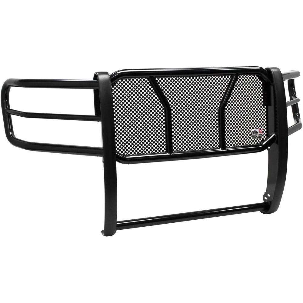 Westin Grille Guard, Hdx Heavy Duty, 1-Piece, Powder Coated, Black, Steel, 2 Inch Diameter, With Brush Guard, Without Skid Plate – 57-3835