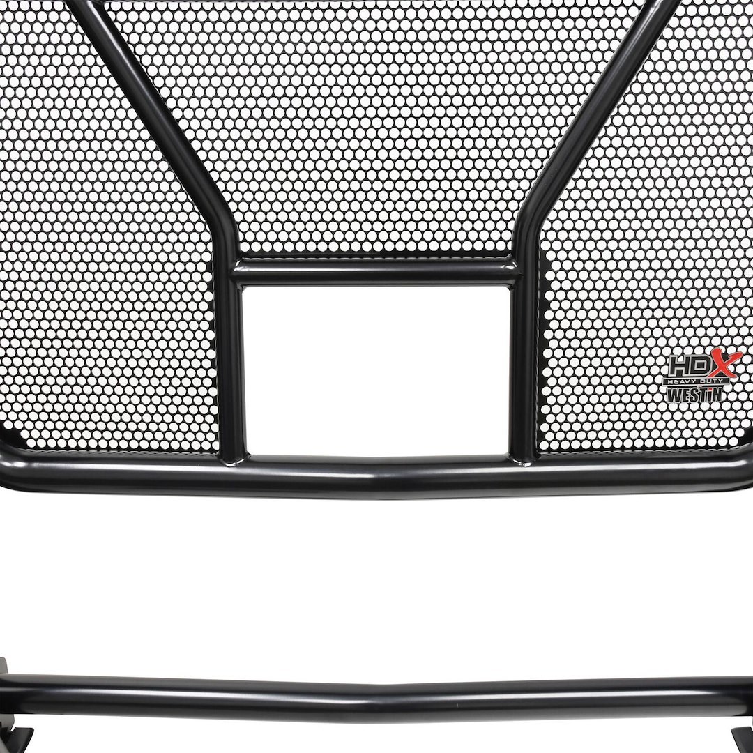Westin Grille Guard, Hdx, 1-Piece, Powder Coated, Black, Steel, 2 Inch Diameter, With Brush Guard, Without Skid Plate, Without Winch Mount – 57-3945