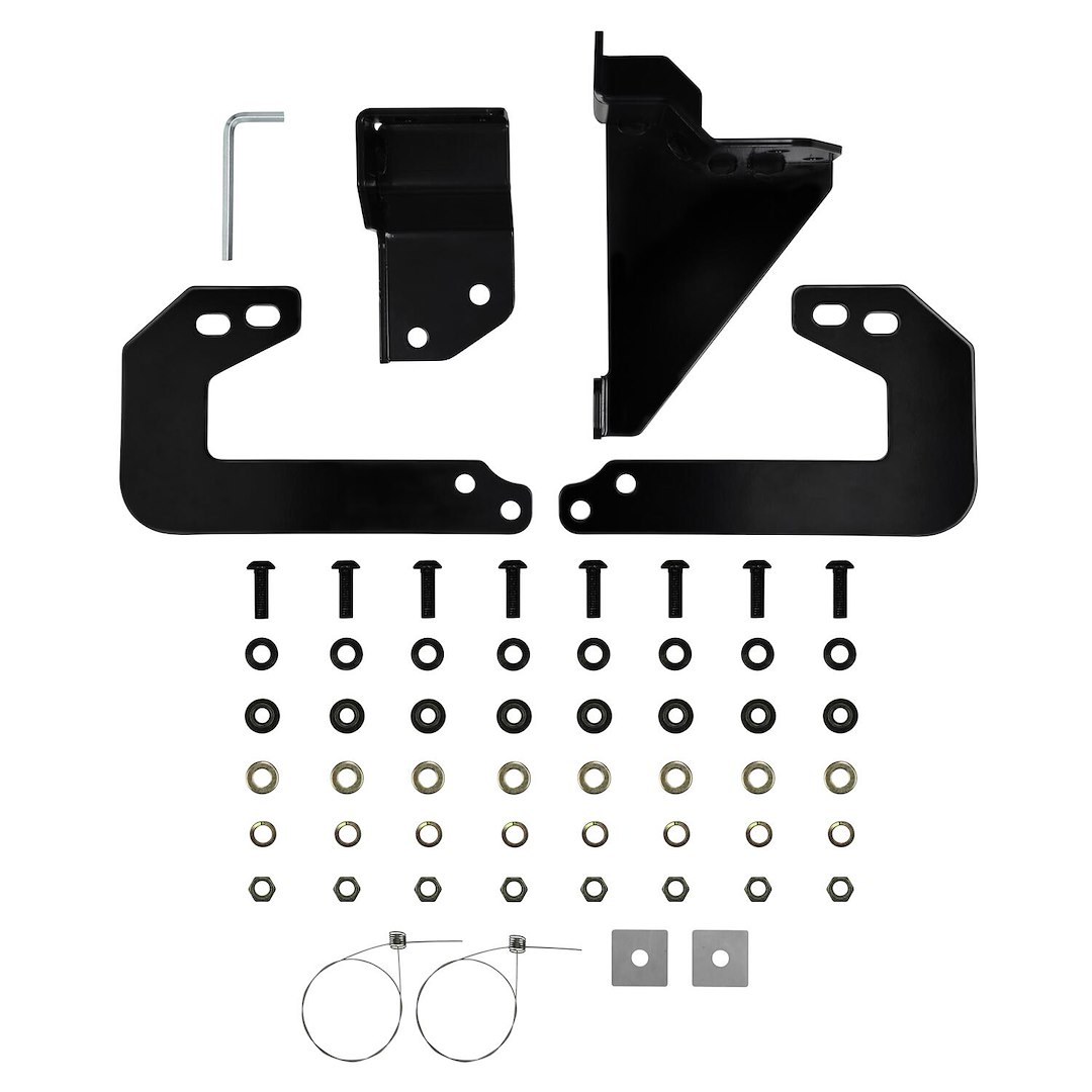 Westin Grille Guard, Hdx, 1-Piece, Powder Coated, Black, Steel, 2 Inch Diameter, With Brush Guard, Without Skid Plate, Without Winch Mount – 57-3945