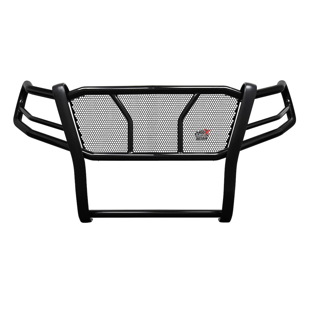 Westin Grille Guard, Hdx, 1-Piece, Powder Coated, Black, Steel, 2 Inch Diameter, With Brush Guard, Without Skid Plate, Without Winch Mount – 57-3985