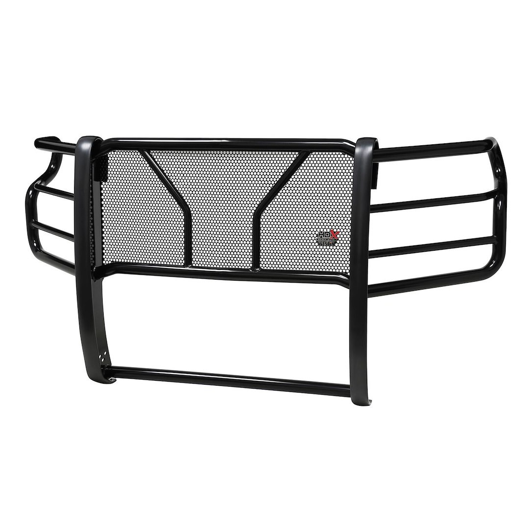 Westin Grille Guard, Hdx, 1-Piece, Powder Coated, Black, Steel, 2 Inch Diameter, With Brush Guard, Without Skid Plate, Without Step Plate – 57-3995