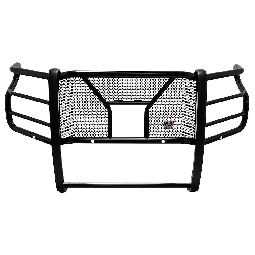 Westin Grille Guard, Hdx, 1-Piece, Powder Coated, Black, Steel, 2 Inch Diameter, With Brush Guard, Without Skid Plate, Without Step Plate – 57-3995S