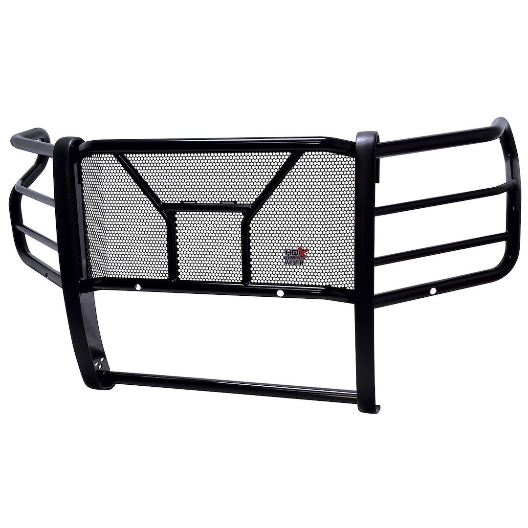 Westin Grille Guard, Hdx, 1-Piece, Powder Coated, Black, Steel, 2 Inch Diameter, With Brush Guard, Without Skid Plate, Without Step Plate – 57-3995S