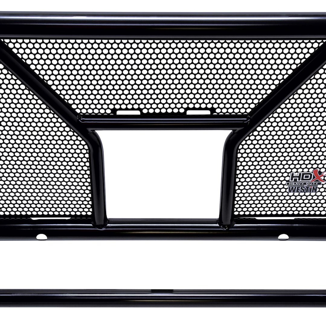 Westin Grille Guard, Hdx, 1-Piece, Powder Coated, Black, Steel, 2 Inch Diameter, With Brush Guard, Without Skid Plate, Without Step Plate – 57-3995S