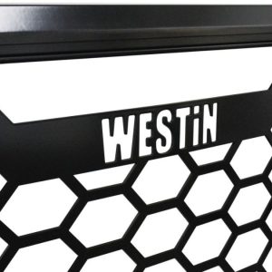Westin Headache Rack Component, Hlr Truck Rack, Component for Hlr Headache Rack, Aluminum, With Punch Plate Screen – 57-81095A