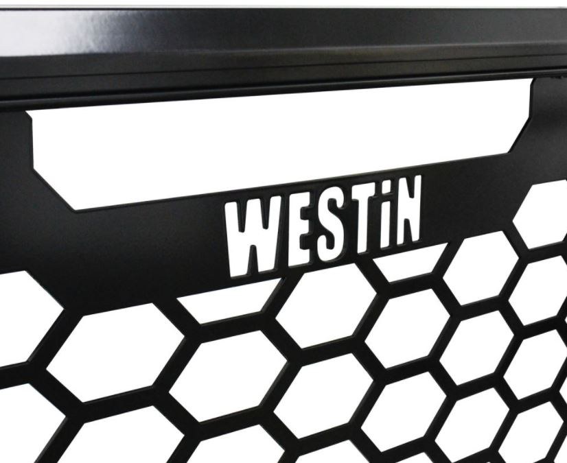 Westin Headache Rack Component, Hlr Truck Rack, Component for Hlr Headache Rack, Aluminum, With Punch Plate Screen – 57-81095A