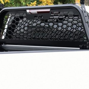 Westin Headache Rack Component, Hlr Truck Rack, Component for Hlr Headache Rack, Aluminum, With Punch Plate Screen – 57-81095A